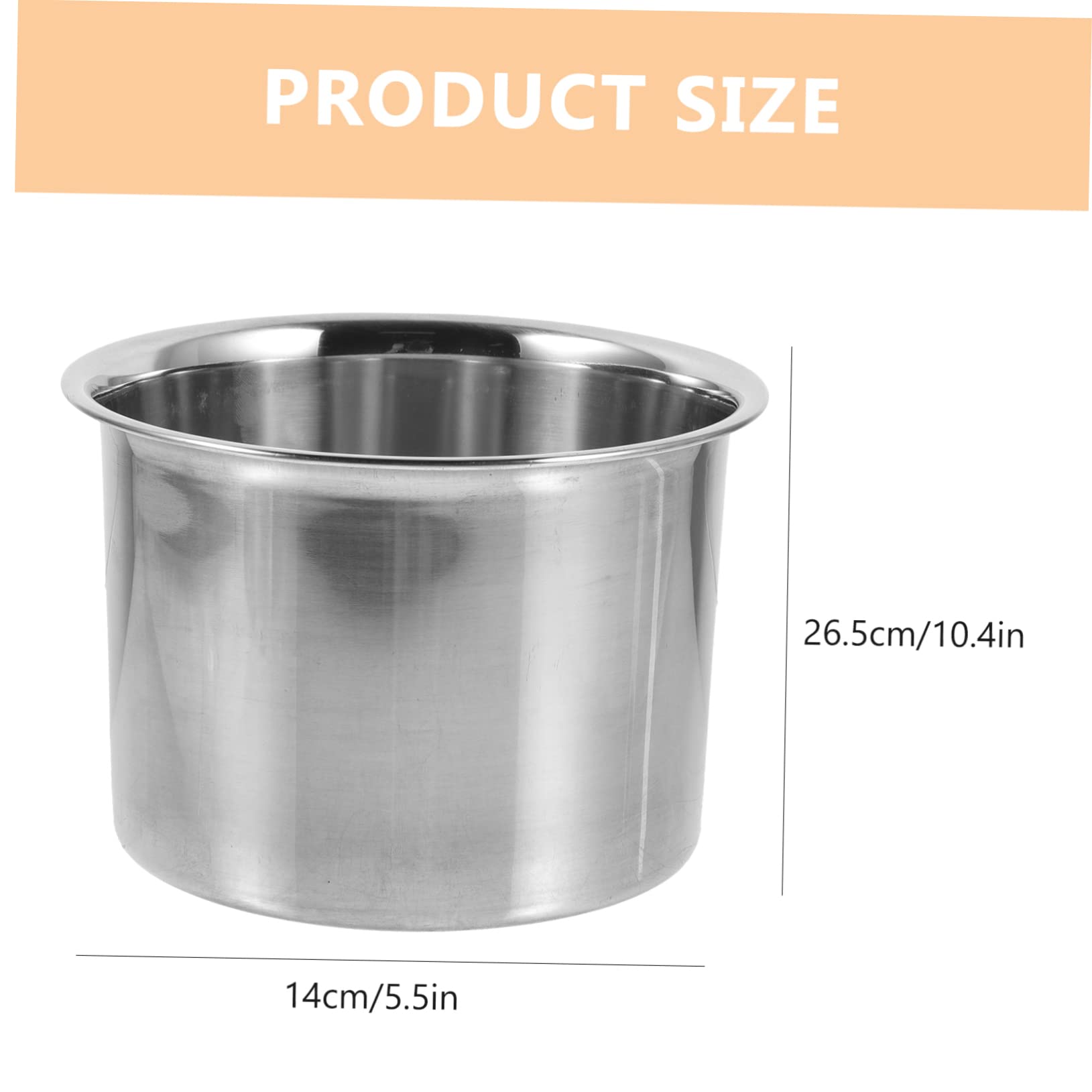 BIUDECO Melting Pot Set Butter Heating Pot for Melting Candy Kitchen Gadget Random Color