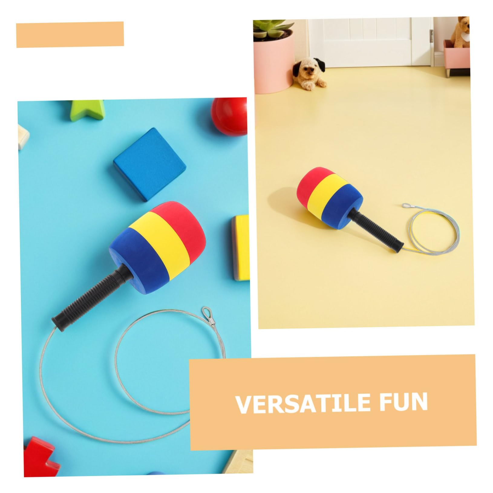 Hohopeti Gioco Martello per Bambini 2 Pezzi Martelli in Spugna Leggeri e Resistenti per attività Familiari e Arcade Esperienza di Gioco Migliorata