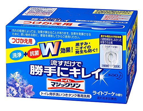 最安値 花王 トイレマジックリン 流すだけで勝手にキレイ ライトブーケの香り つけかえ用 80gの価格比較