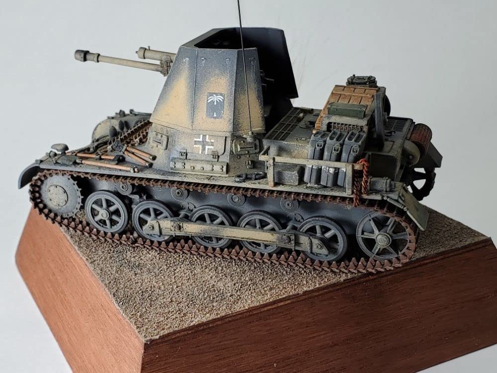Italeri 6577S 1:35 Ger. Panzerjäger I, Modellbau, Bausatz, Standmodellbau, Basteln, Hobby, Kleben, Plastikbausatz, detailgetreu, Panzer Bausatz, Militär, Mehrfarbig