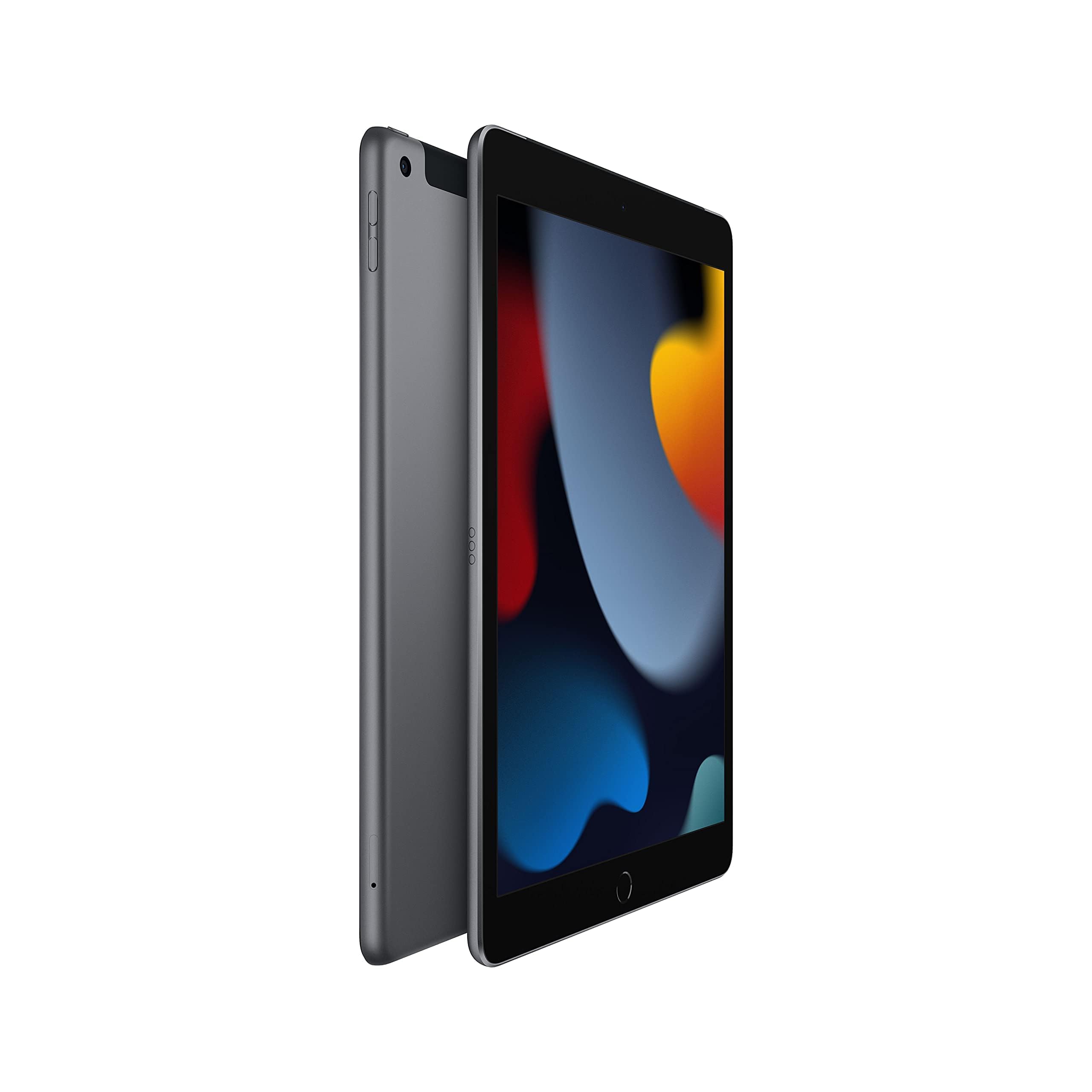 2021 Apple iPad (10,2-pouces, Wi-Fi + Cellulaire, 256 Go) Gris Sidéral (Reconditionné)