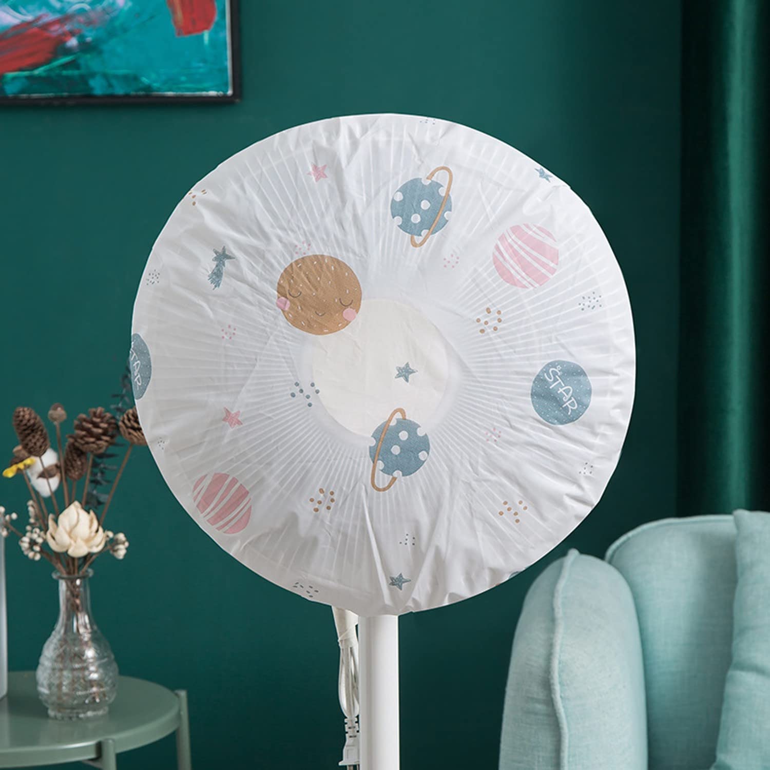 Protect Your Fan with Waterproof Dust Cover -4