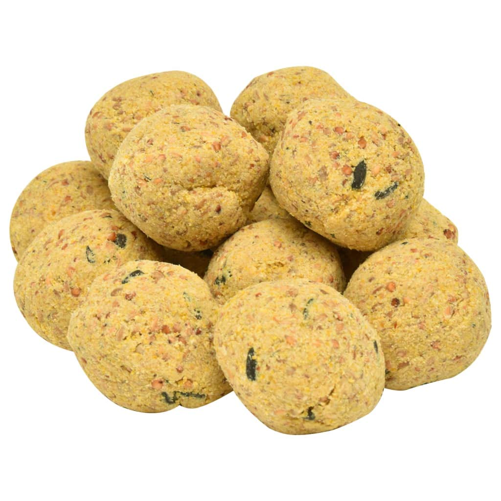 Festnight - Palline di grasso per uccelli, semi per uccelli, salvaggi, 200 pezzi, 90 g