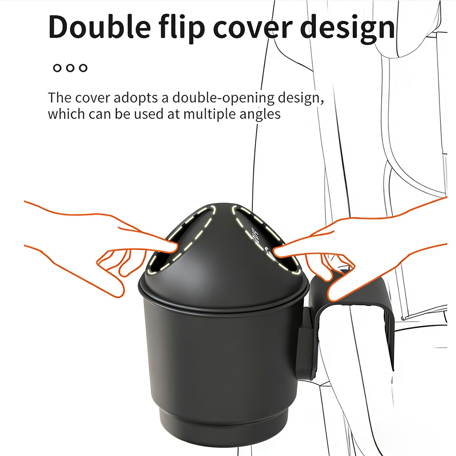 Porte-Bouteille Pratique pour Accessoires de siège de Voiture