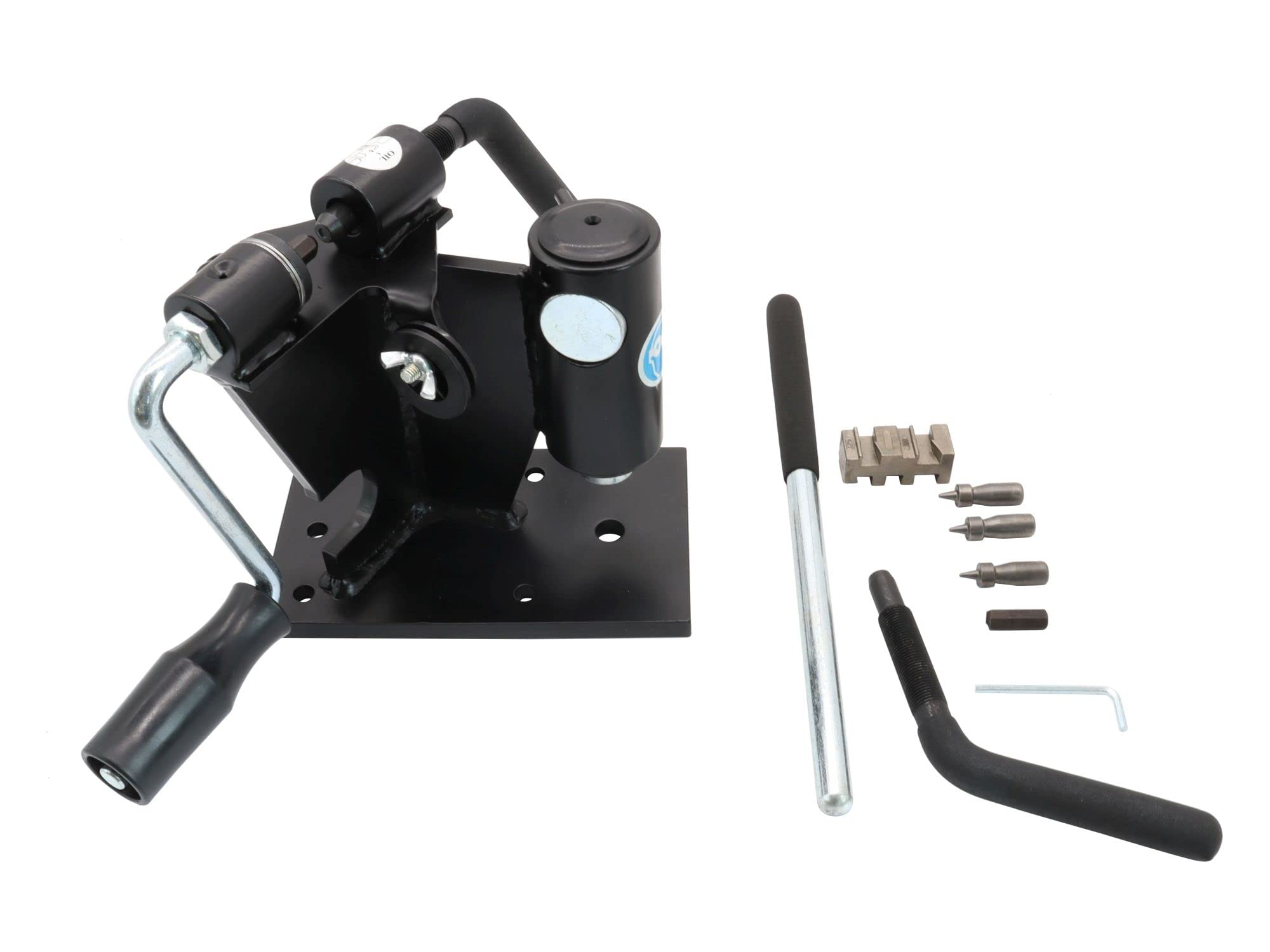 Secura Kettentrenner & Nietspinner 2-in-1 - universell passend für alle Kettentypen - kompatibel mit 3/8, 1/4P, .325, 3/8P, 1,1-2,0 mm - Kettenwerkzeug für Motorsäge, Motorrad, Fahrrad