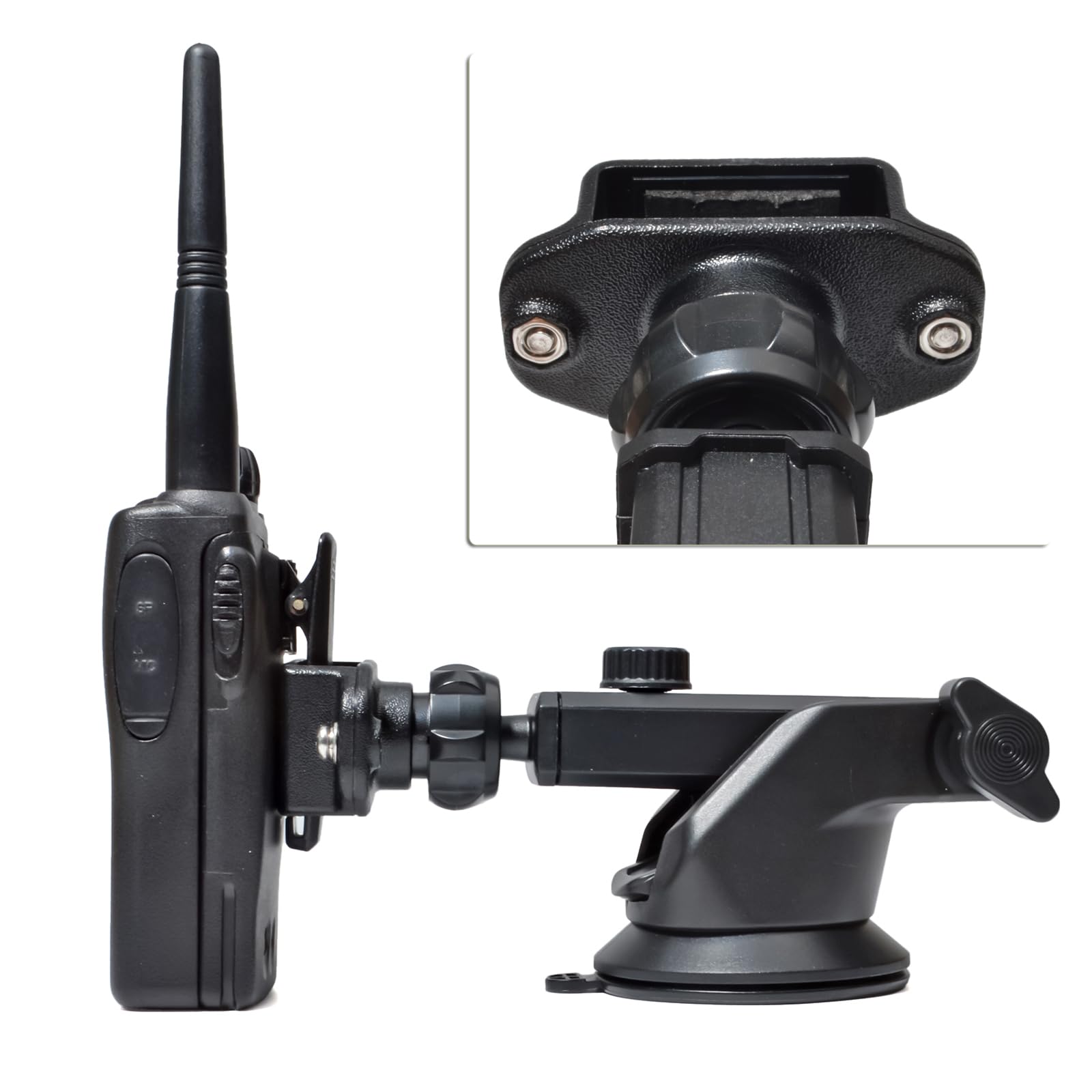 YNIBST Support Pour Talkie Walkie/Micro Radio, Porte Radio