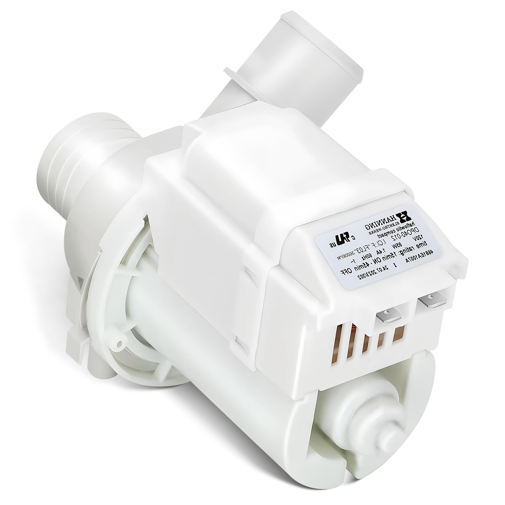 Photo 1 of WT5070CW WT1501CW WT4970CW Washer Drain Pump Fit for maytag whirlpoolWT5101HV WT5001CW WT5101HV WT1301CW WT4870CW WT4870CW WT1701CV WT4801CW 79631523210 WT1701CV