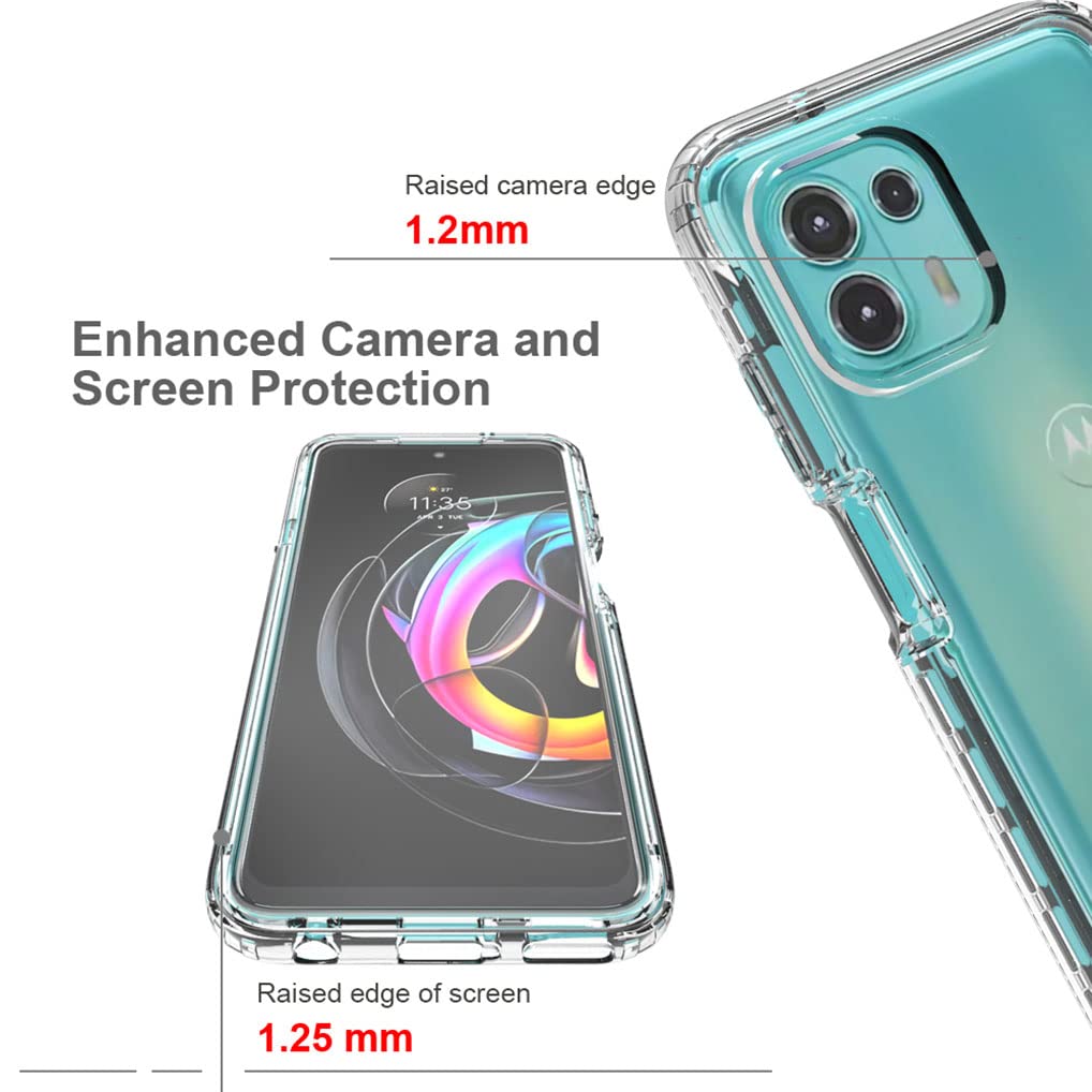 UPLAI Cover per Motorola Edge 20 Lite/Edge 20 Fusion, Ultra Sottile Setoso Silicone Liquido Antiurto Custodia con Premio Fodera Fibra, Morbido TPU Elegante Caso. Blu
