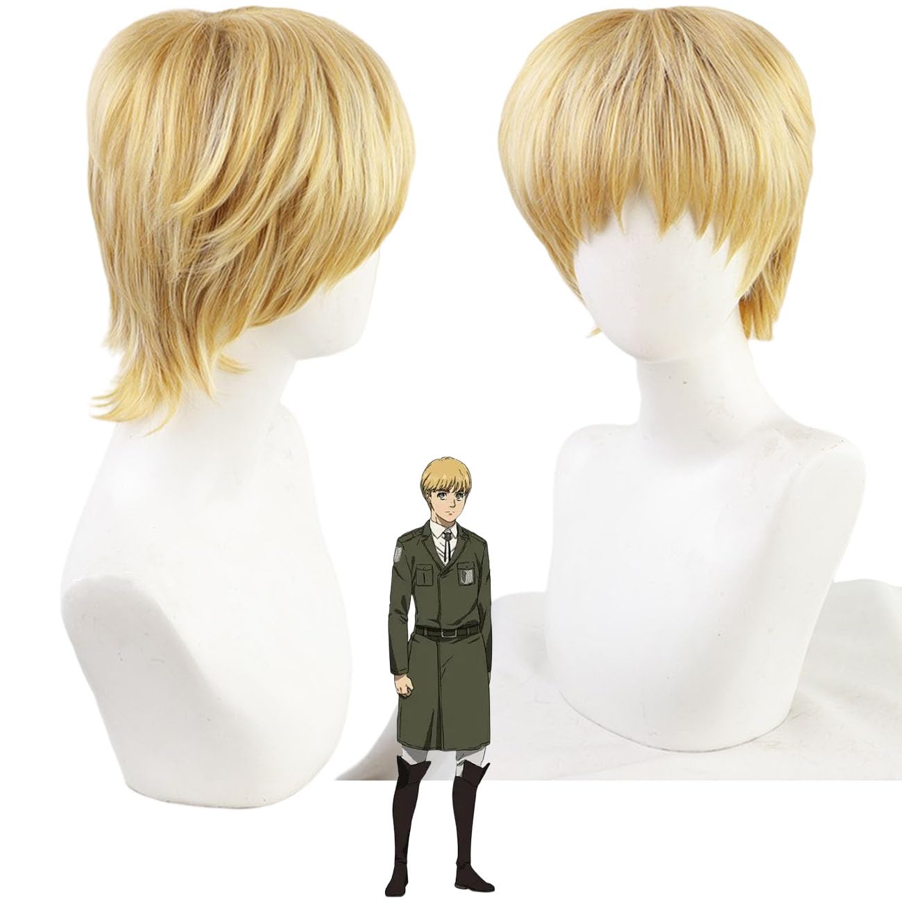進撃の巨人 アルミン・アルレルト コスプレ衣装 フルセット Amazon.co.jp: [YAYANA]アルミン・アルレルト/Armin Arlertコスプレ