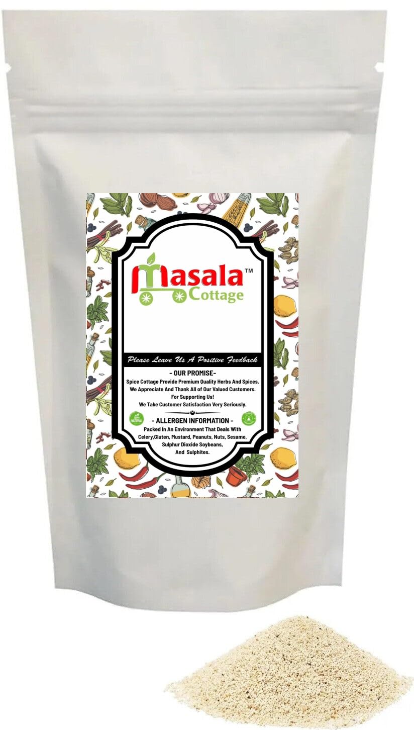 White Poppy Seeds | Khas Khas Poppy Seeds Premium Quality by Masala Cottage® 25g-1.9kg (200, Grams)