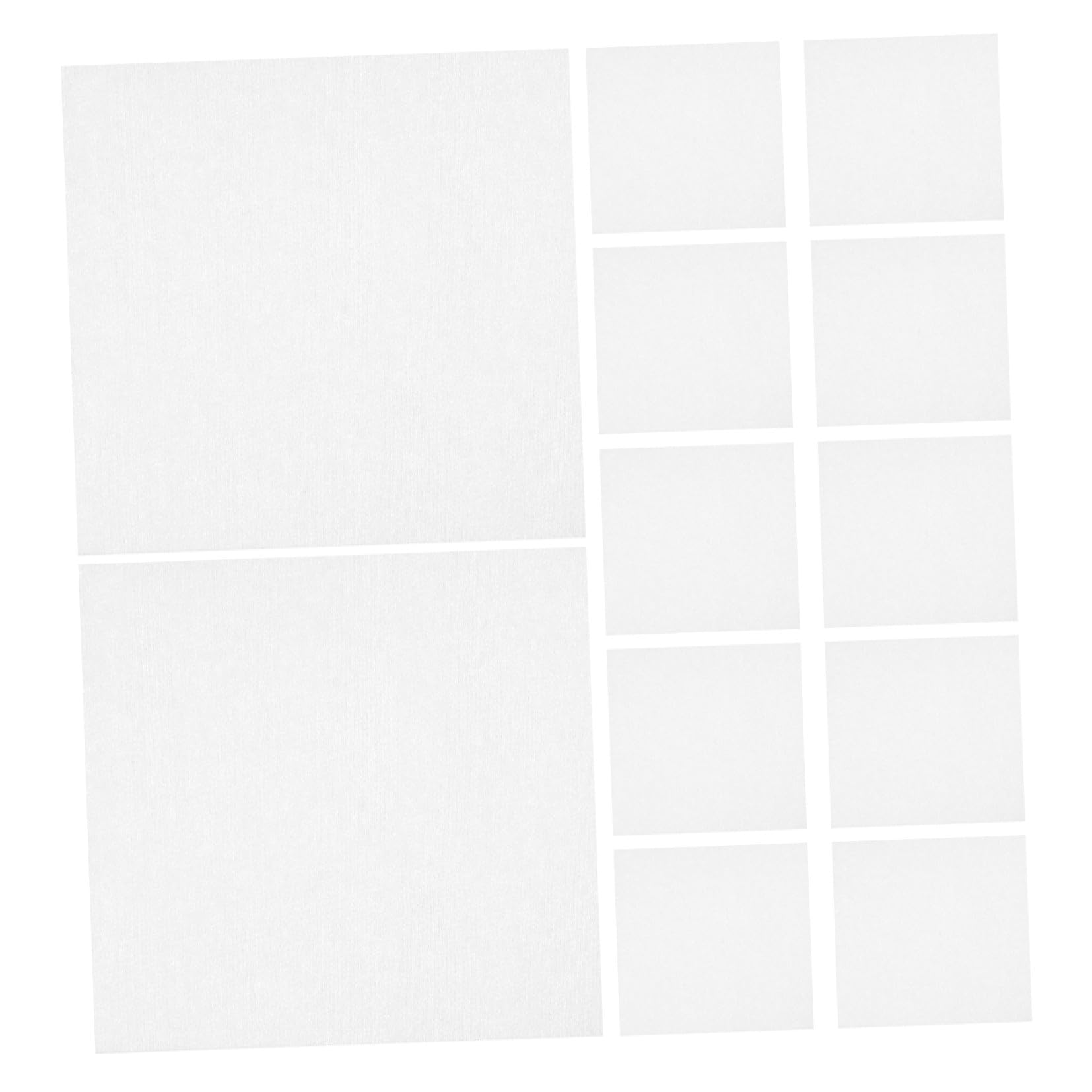Lingettes Nettoyantes sans Peluche 10x10 Cm 53 G pour Lentilles, Écrans Électroniques et Microscopes, Chiffon de Nettoyage Absorbant pour Téléphone et Matériel Optique Délicat