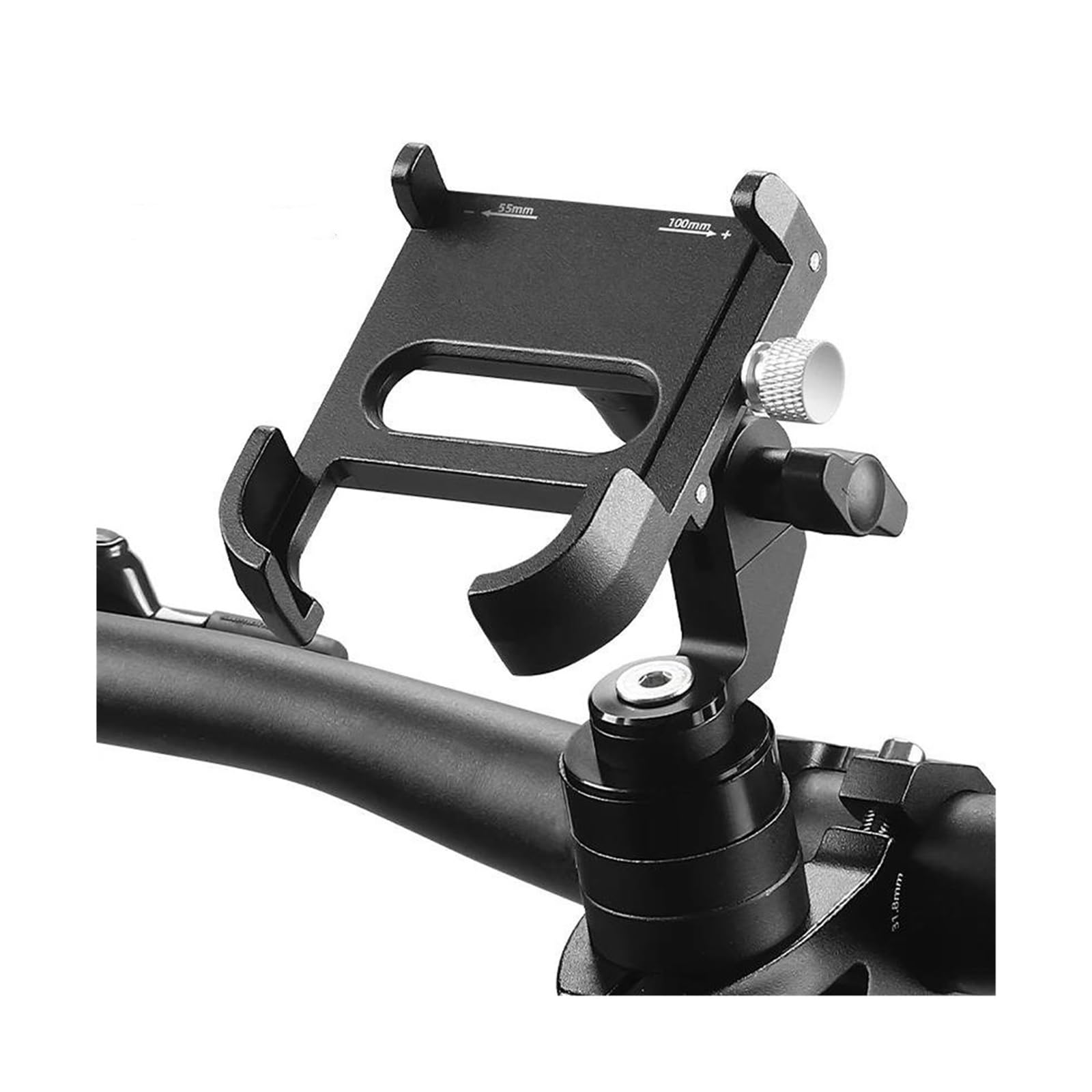 Supporto Telefono Attacco Stelo Bici Smartphone Universalmente Adattabile Staffa Lega Di Alluminio Regolabile