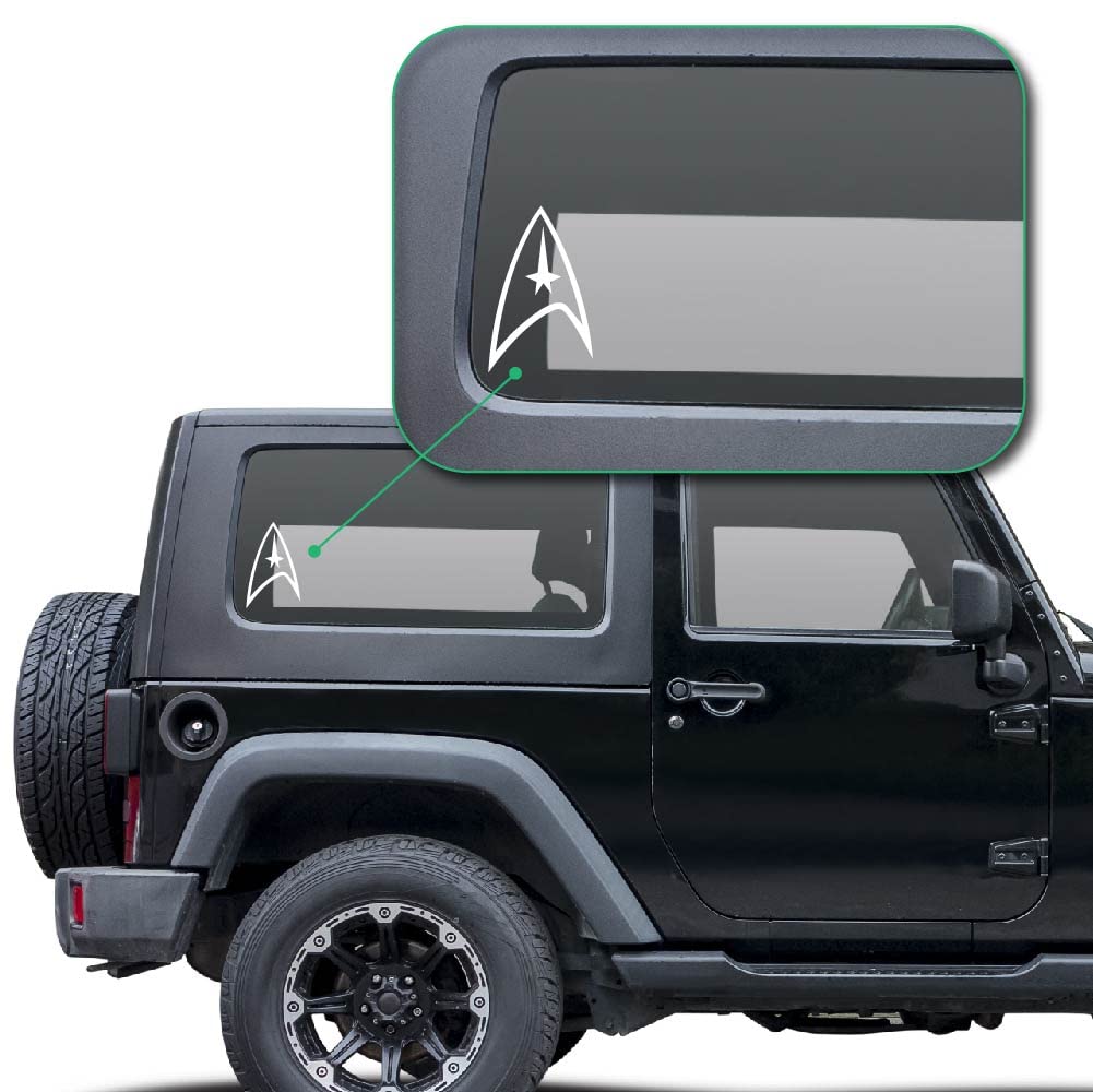 Amazon.co.jp: Yoonek Graphics スタートレック デカール ステッカー