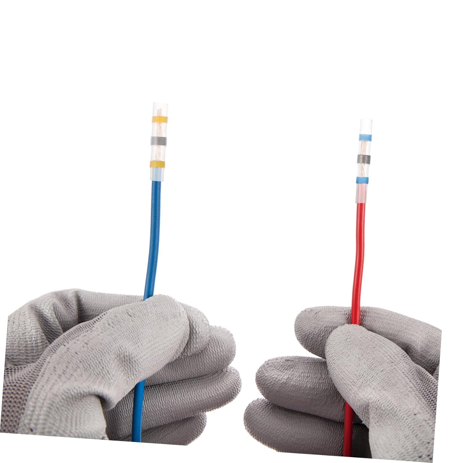 Luxshiny 400pcs Electrical Wire Connectors Butt Connectors Solder Seal Wire Terminals Heat Shrink for Car