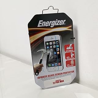 شاشة حماية لموبايل ايفون 12 و12 برو من انرجايزر، شفاف