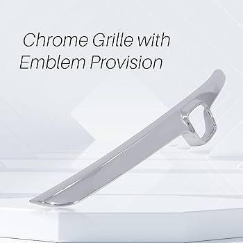 Amazon.com: CarPartsDepot Chrome Grille with Emblem