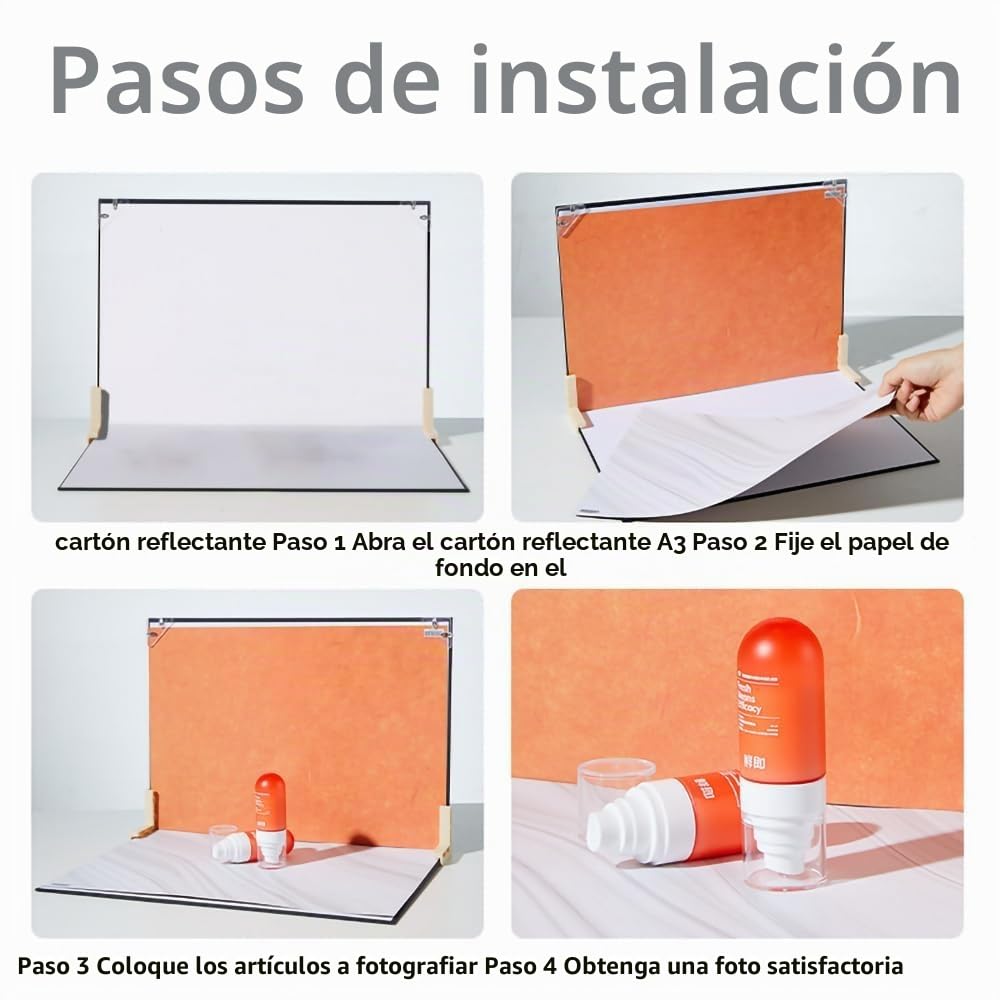 Kit de Tablero de Fondo para fotografía de Alimentos: 11 Piezas de 22 Patrones, Kit de Mesa de Fondo de Producto pequeño, Accesorios Planos para Maquillaje cosmético de joyería, (16 x 11.5 Pulgadas)