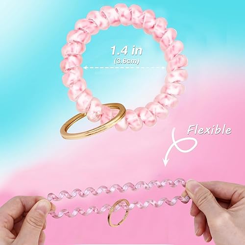 Miniatura 9 de BIHRTC Llavero de pulsera estirable