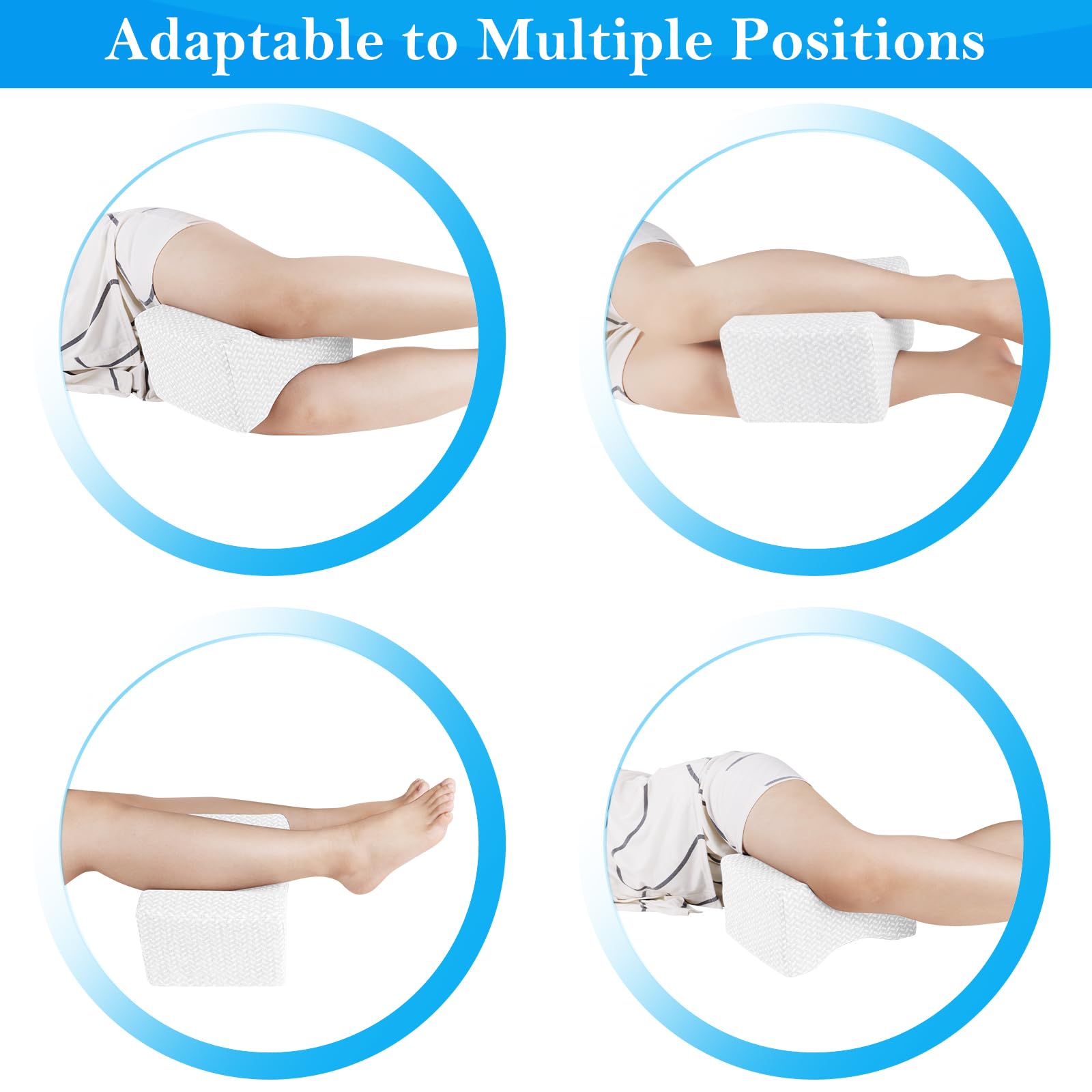 Amazon Contour Memory Foam Leg Knee Pillow For Side Sleepers