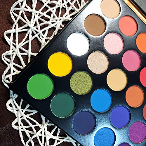 Myuango Color Studio Press Power 35 Shades Shimmer Matte Eyeshadow Waterproof Long Lasting Professional Makeup Shadows Pallets Eye #TOP2