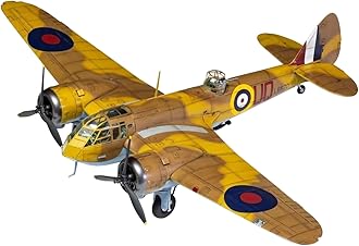 Model Set - A09190 Bristol Blenheim Mk.1 Model Building Kit - Plastic ModelPlane Kits for Adults & Children 8+, Set Includes Sprues & Decals - 1:48 Scale Model