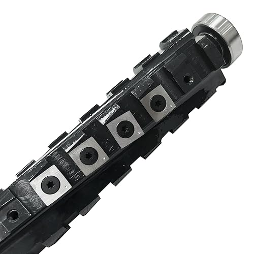 Miniatura 7 de FOXBC Cabezal de corte helicoidal espiral de 13 pulgadas para cepilladora DeWalt DW735 DW735X