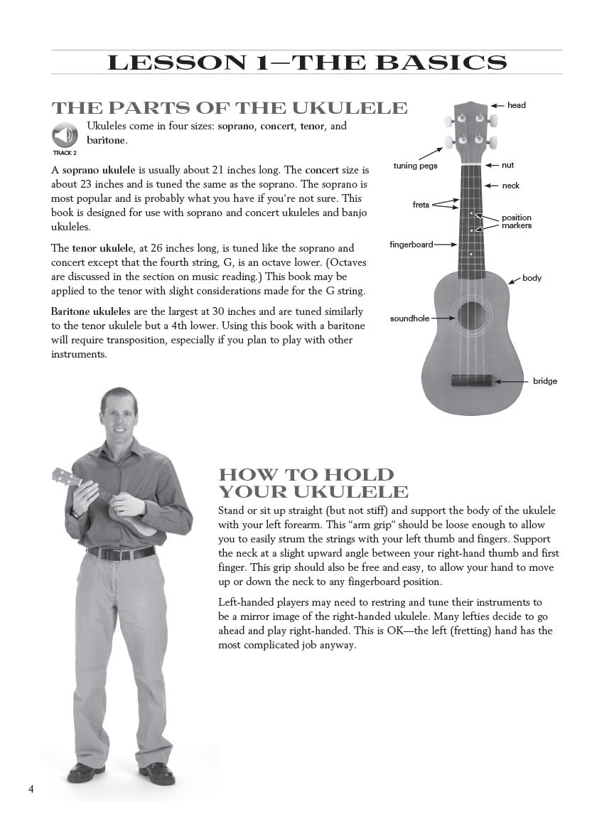 Left-Handed Ukulele: The Complete Method