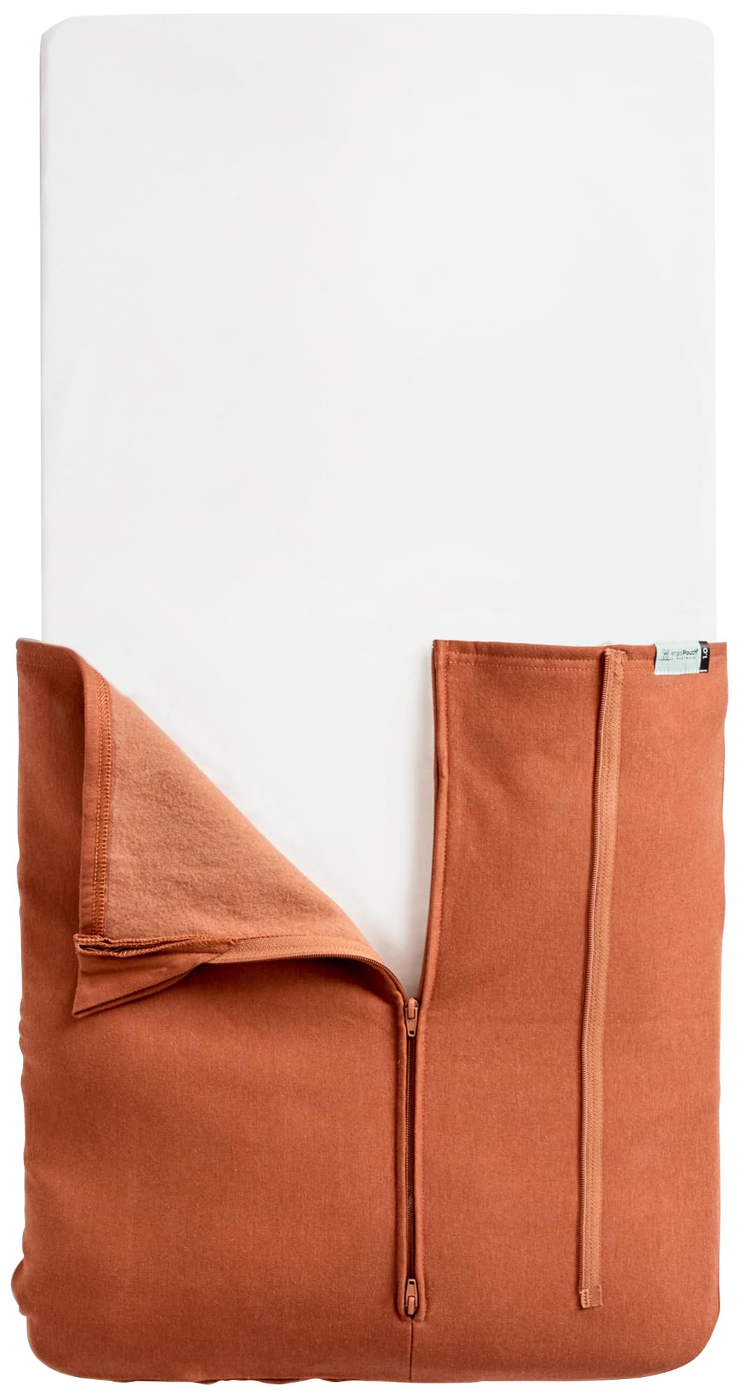 Ergopouch Rust Bedding : Hugme Blanket/Tog: 0.2/1.0 / Size: Cot/Colour: