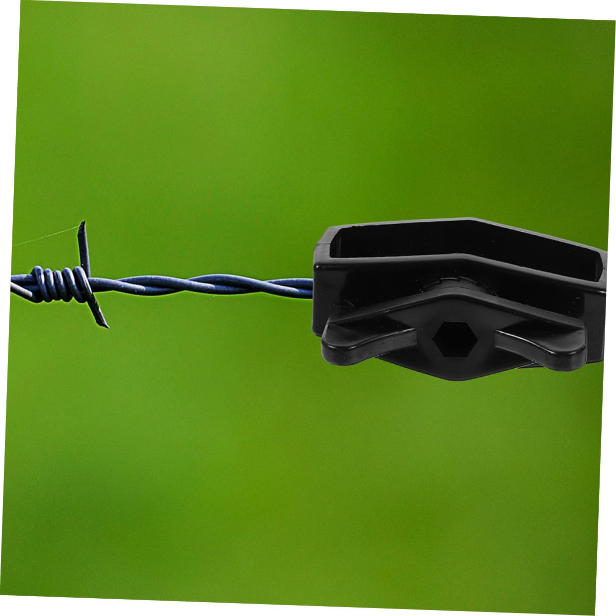 Tenditore per Cavo e Corda 24 Pezzi Abs Nero Resistente