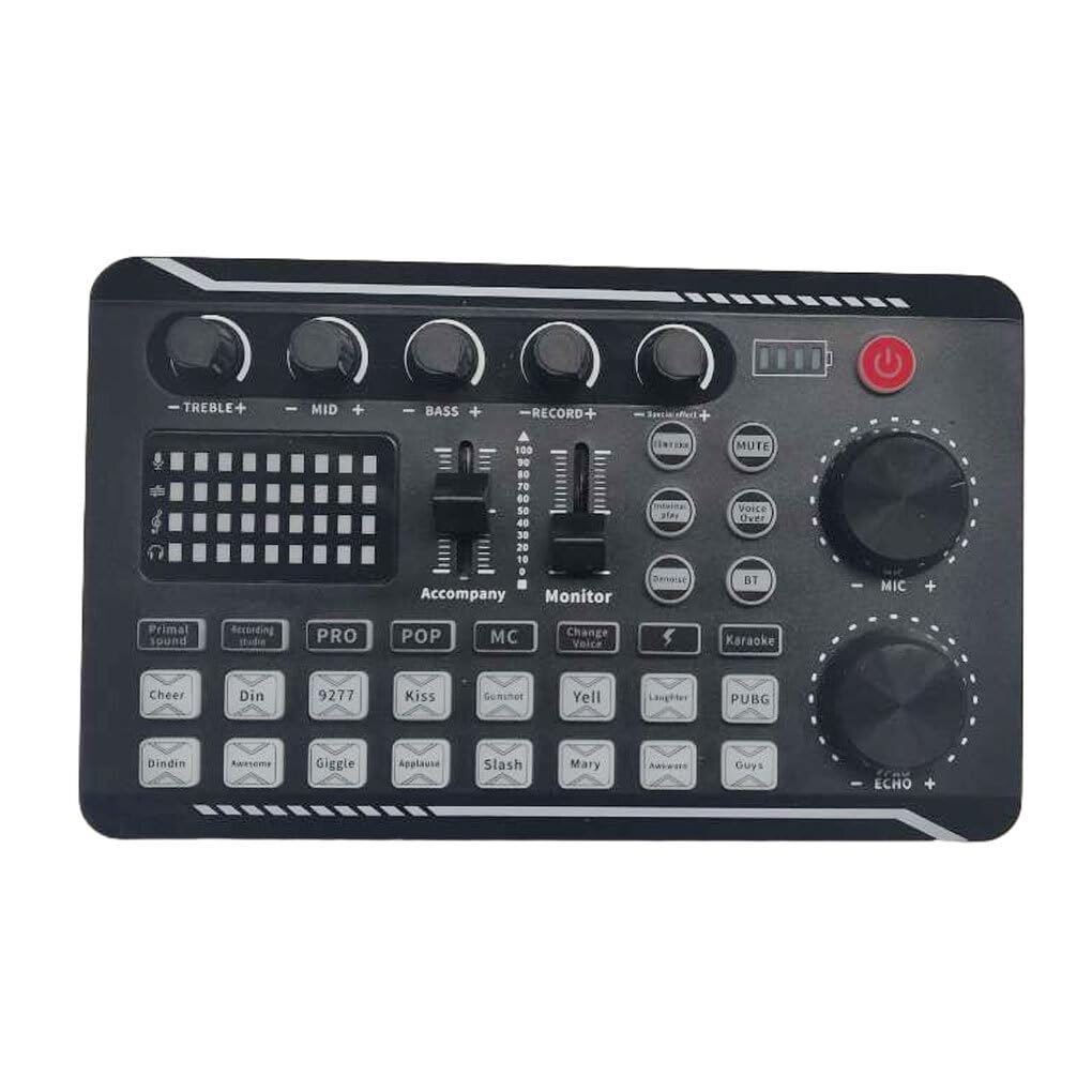 Scheda audio Schede microfono Scheda DJ per PC Console video Amplificatore Kit di registrazione in studio Accessori per podcast