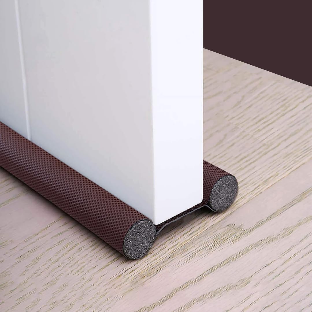 BEATBOX Door Bottom Sealing Strip Guard for Home | (39 inches, Pack of 002) | Door Stoppers | Door Seal | Door Closers | Sound-Proof Reduce Noise Energy Saving Weather Stripping | Waterproof - Brown (B0DBV6C3Z6) Amazon Price History, Amazon Price Tracker