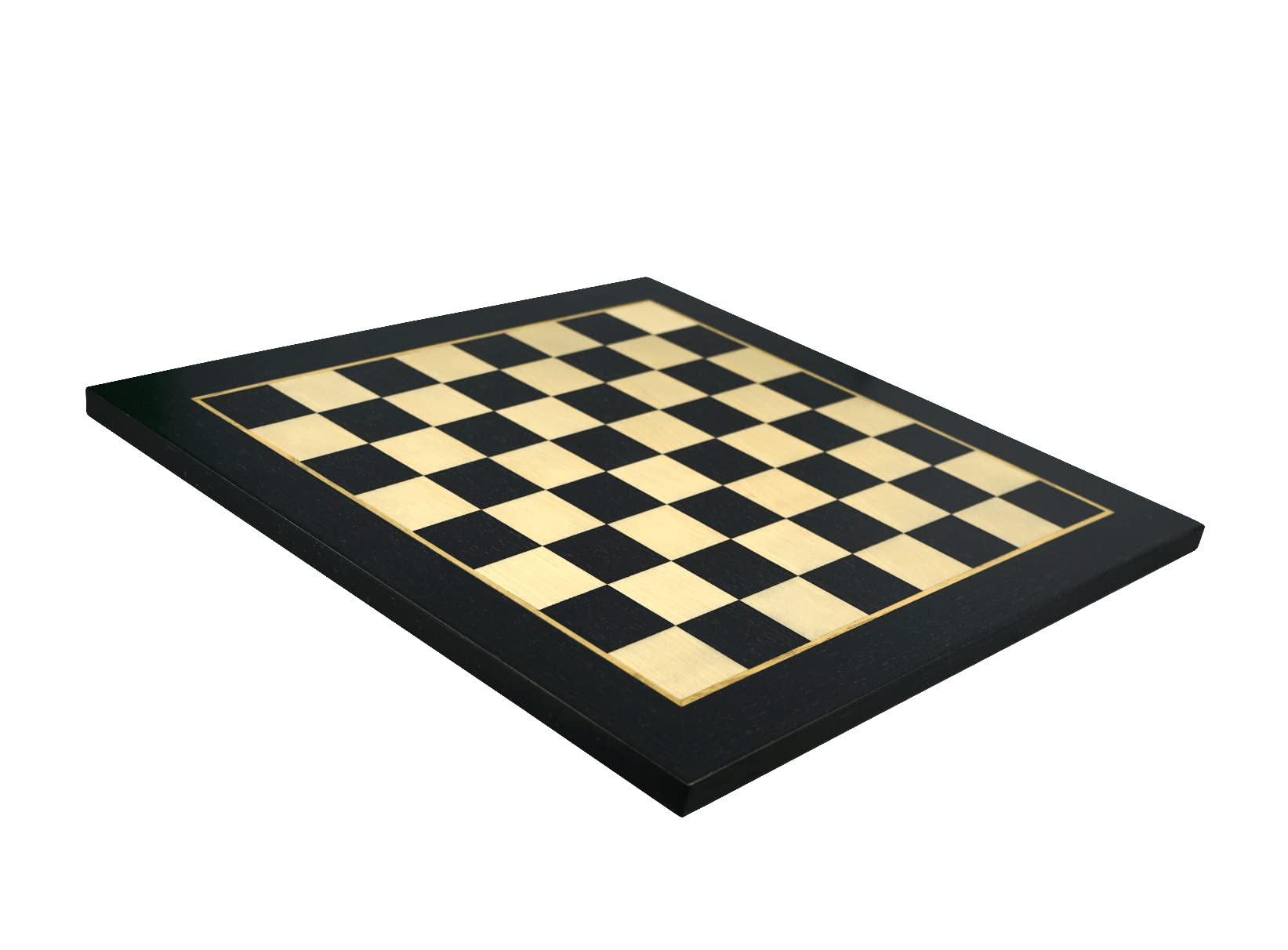 Grande Master Tournament - Set di scacchi in legno a mano Helena in legno ebano, 50,8 cm, con scatola di scacchi in legno, 9,5 cm
