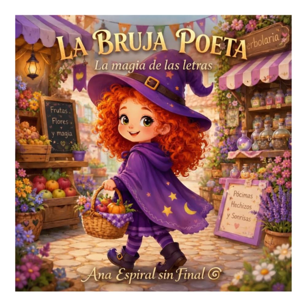 La Bruja Poeta: La pequeña guardiana de las palabras (Los cuentos de la Espiral Mágica)
