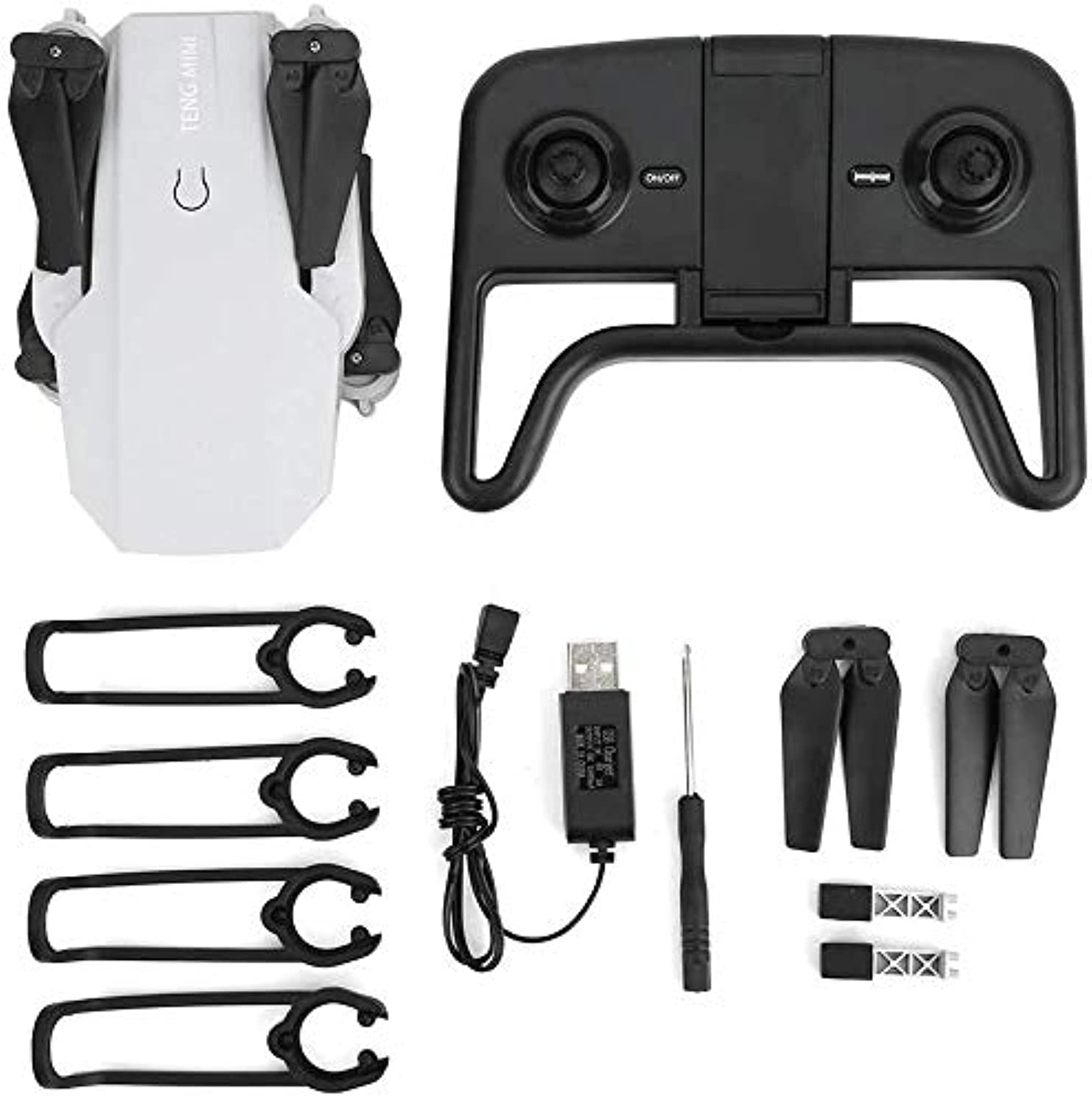 XD Drone with Camera, KF609 Mini Quadcopter 4K/720P High Definition Optical Flow Positioning