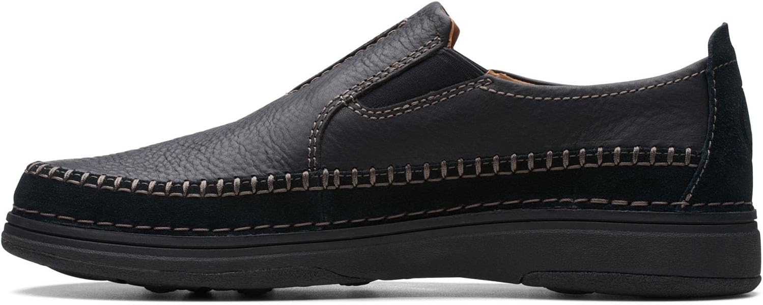Clarks Nature 5 Walk Men's Loafers, Black Combi, 9 M