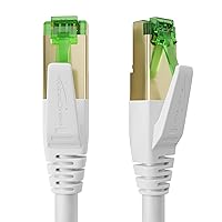 KabelDirekt – Cavo Ethernet Cat 7, resistente alla rottura – 12,5 m – 10 Gigabit LAN – Disponibile in 0,25