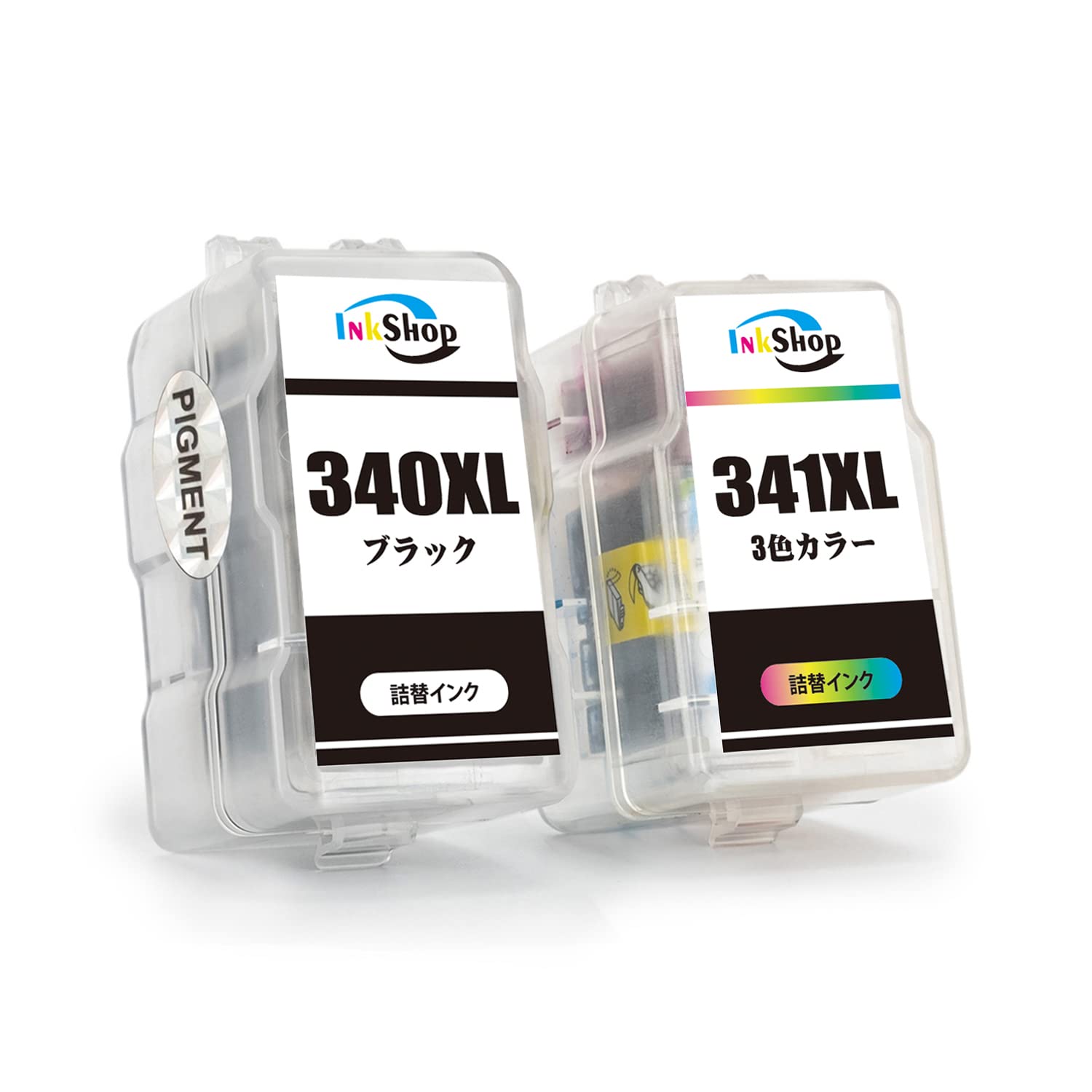 Amazon.co.jp: Canon BC-340XL BC-341XL 詰め替え インクカートリッジ  