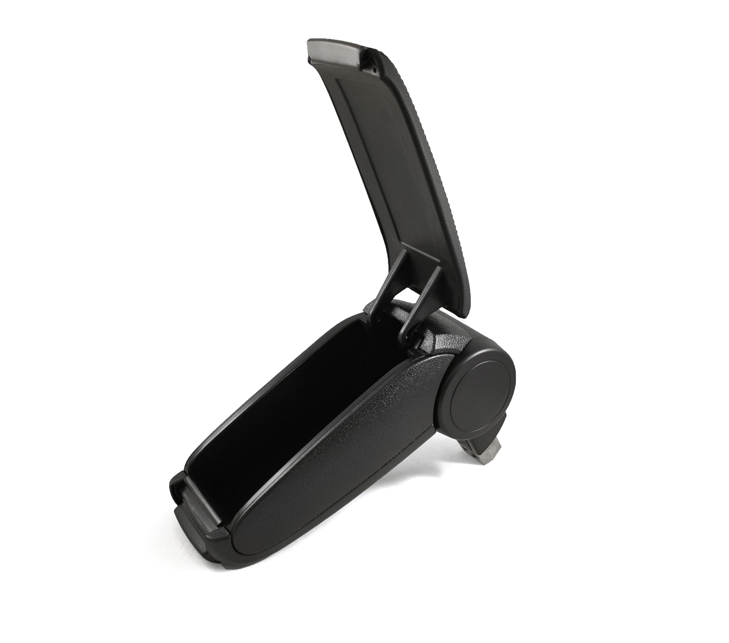 Reposabrazos central, consola central, caja de almacenamiento, de piel, color negro, para R50 R53 2001-2006