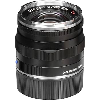 Carl Zeiss Biogon 35mm F2 ZM ジャンク Amazon.com : ZEISS Ikon Biogon T* ZM 2/35 Wide-Angle Camera