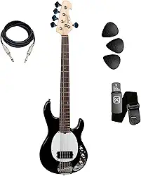 Contrabaixo Tagima Tbm-5 5 Cordas Ativo Preto