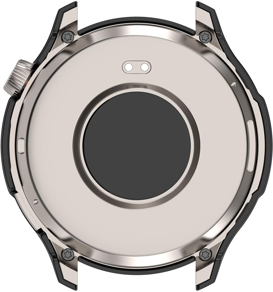Misxi [2 Pezzi] Trasparente Cover Con Vetro Temperato per Apple Watch