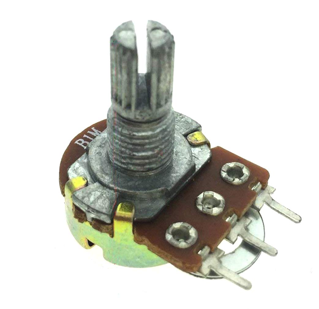 Rotary Potentiometers - 5 Pack 1M Ohm -4 Rotary Potentiometers - 5 Pack 1M Ohm -4