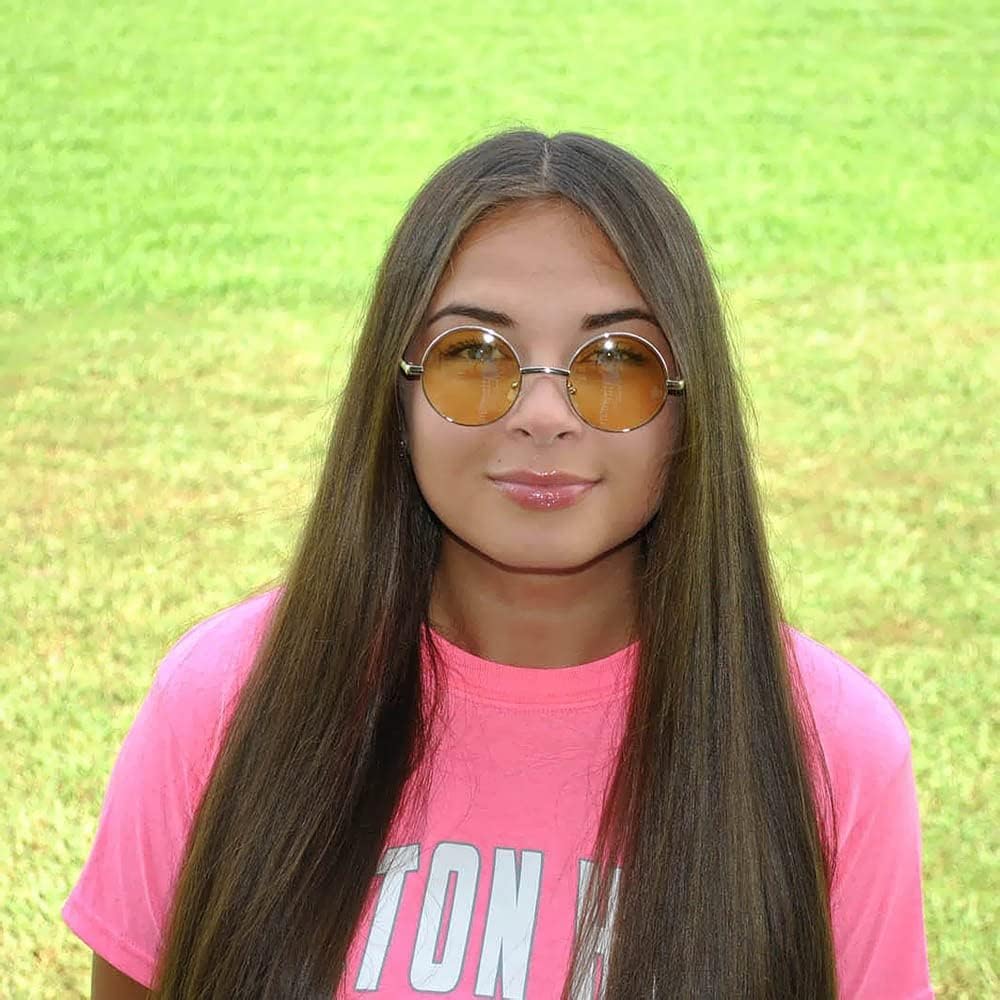 12 Round Retro Vintage Circle Tint Sunglasses Metal Frame Colored and Mirror Lens Big & Small lens