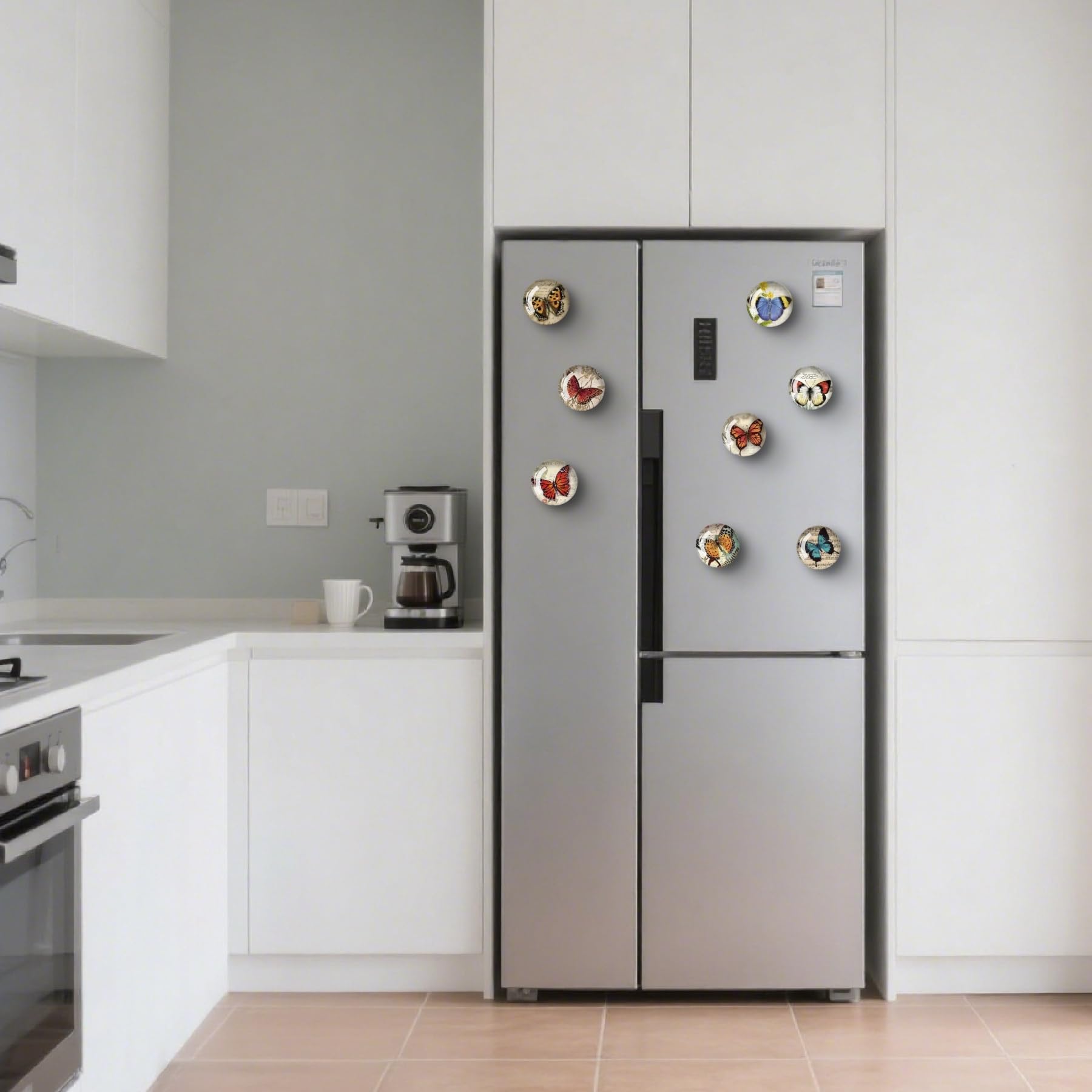 Set Di 12 Magneti Da Frigorifero In Resina, Divertenti E Creativi, Decorazioni Per Cucina, Ufficio, Lavagna Magnetica