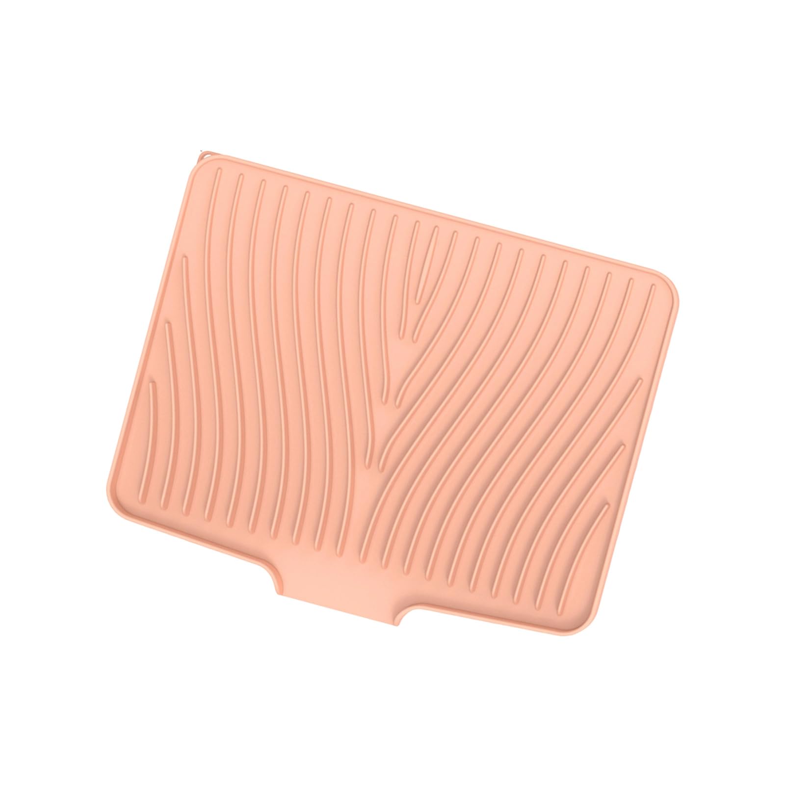 Coussin de cuisine en silicone tapis égouttoir vaisselle design incliné