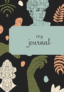 Classical Roman Bust Ruled Notebook/Journal | Science and History Classic Notebook/Journal | 7" X 10" | Paperback Lined Blank Notebook | Premium Thick Paper | School, Office & Home
