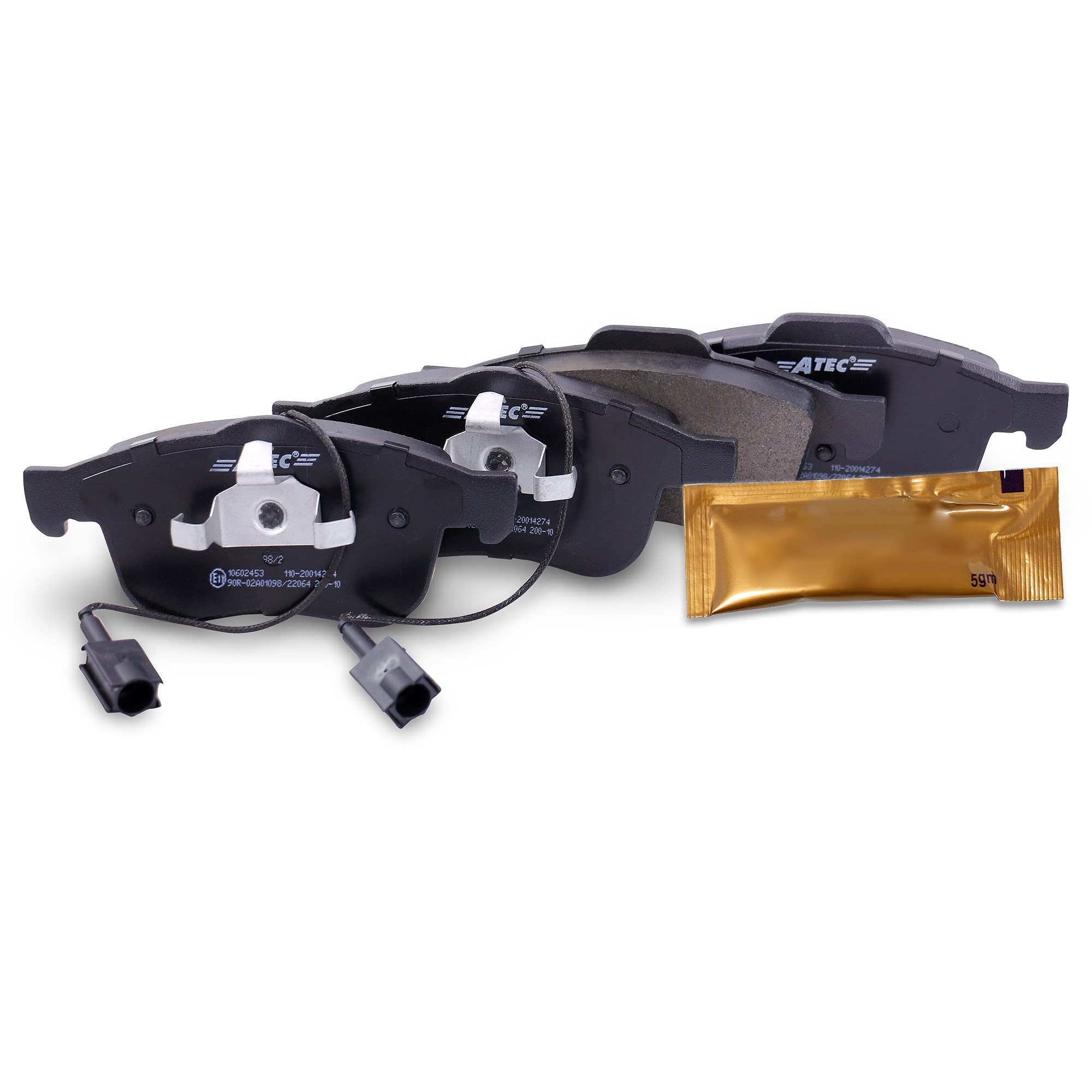 BESTPRICE Set freni incl dischi freno anteriori Ø 305mm + posteriori Ø 278mm + pastiglie freno anteriori e posteriori compatibile con ALFA ROMEO 159 (939_), BRERA (939_), SPIDER (939_)