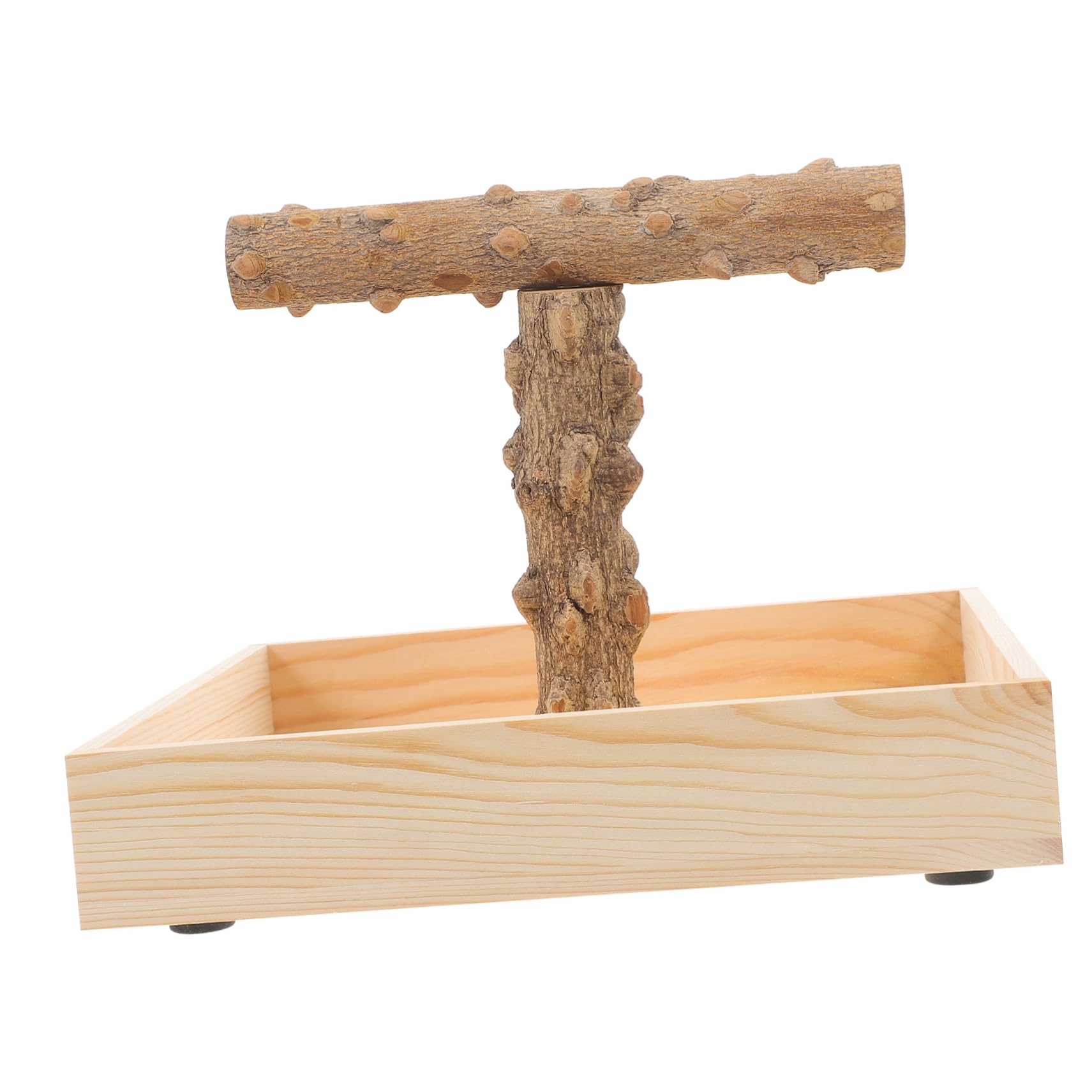 Sosoport Vogel Sitzstange Für Papageien Natürliche Standvorrichtung Für Käfige Oder Tische Für Cockatiels Nymphensittiche Und Andere Kleine Vögel Und Für Spiel Und