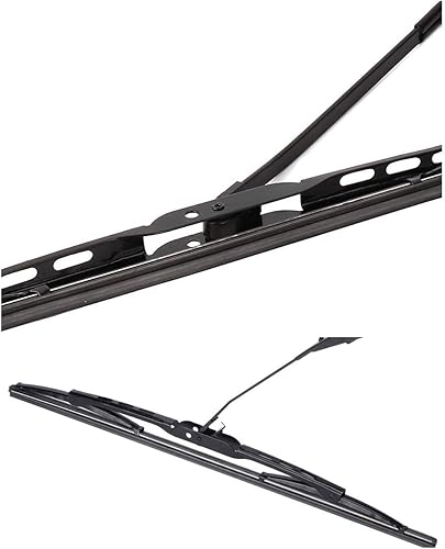 Miniatura 8 de Kit de motor de limpiaparabrisas eléctrico de 12 voltios para parabrisas de revestimiento duro o de vidrio, parabrisas UTV, tamaño de limpieza de