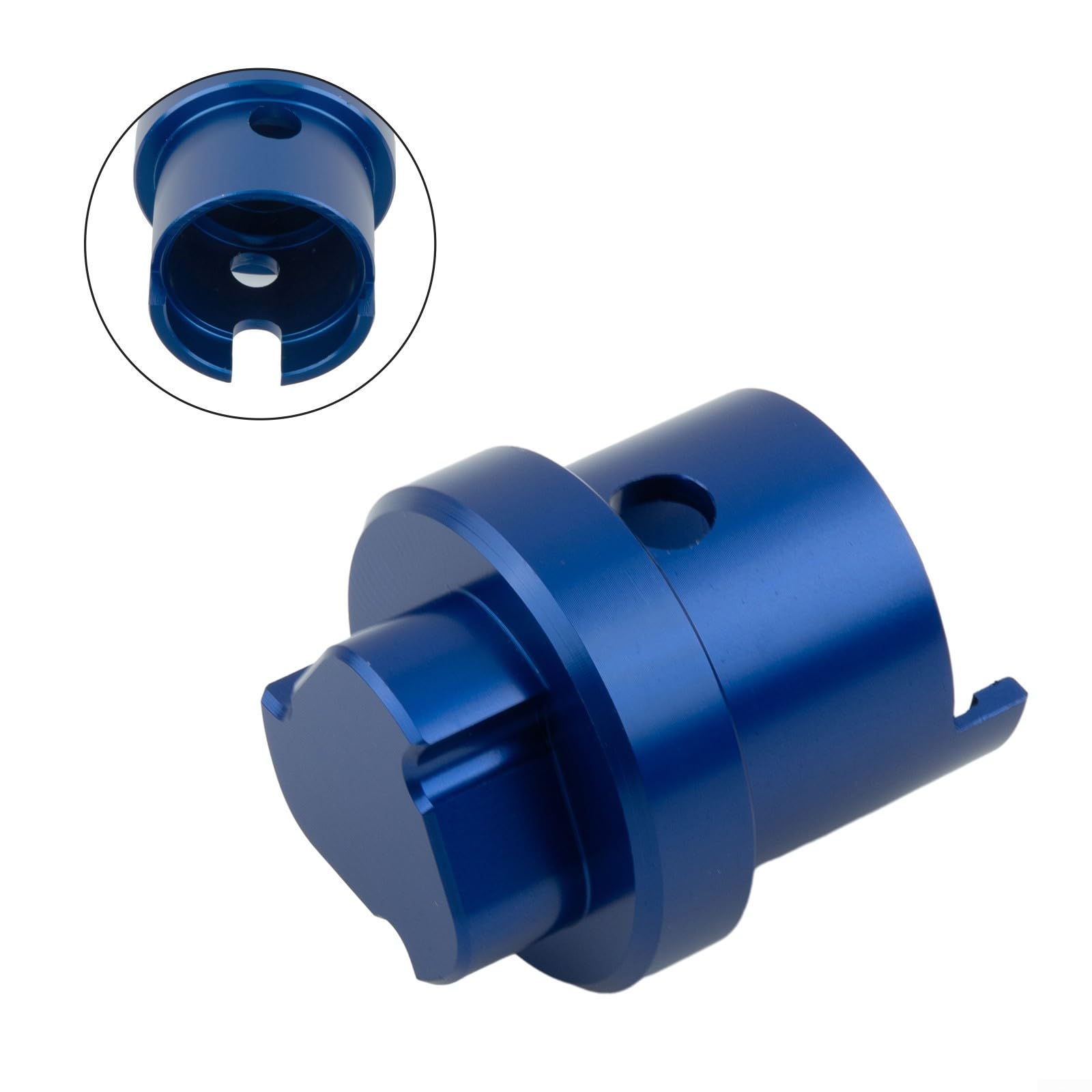 Aluminum Oil Filler Cap & Coil Pack Removal Tool for R1200GS/R1200RT/R1250GS/R1250RT/F800GS/F900R Series – Blue Motorcycle Spark Cap Puller — view 5